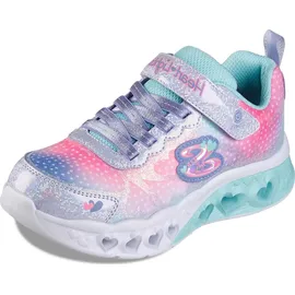 SKECHERS Mädchen Flutter Heart Lights Simply Love sports shoes sneakers, Lavender Synthetic Mesh, 31