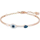 Swarovski Symbolica Armreif Böser Blick, Blau, Metallmix