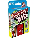 Hasbro - Monopoly Bid Kartenspiel für Familien Geselschaftsspiel Spiel NEU