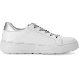 Gabor Sneaker Damen Weiß/Silber 37,5