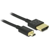 DeLOCK HDMI mit Ethernet Typ A/Typ D Micro 4.5m 84785