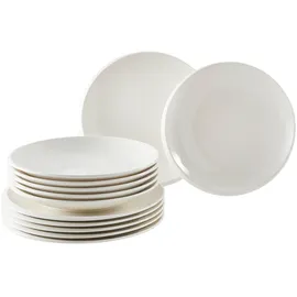 Villeroy & Boch New Moon Tafelservice 12-tlg. Weiß