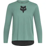 Fox Yth Ranger LS Jersey Türkis/Grün 152