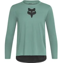 Fox Yth Ranger LS Jersey Türkis/Grün 152