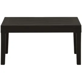 vidaXL 4-tlg. Garten-Lounge-Set mit Kissen Kunststoff Grau