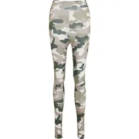 URBAN CLASSICS Camo Tech High Waist Leggings Pink Camouflage