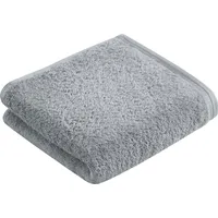 VOSSEN Vegan Life Handtuch 60 x 110 cm grau