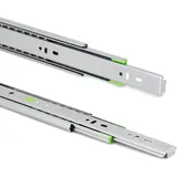 LANZZAS Schubladenschienen 2 Paar (4 Stück), 650 mm (eingeschoben), kugelgelagert, Tragkraft 40 kg, Vollauszüge mit Selbsteinzug