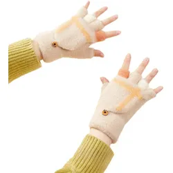 Halbfinger Handschuhe Hurtel Einheitsgröße