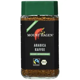 Mount Hagen Arabica Kaffee entkoffeiniert löslicher Kaffee 100 g