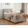 Homesy Boxbett DIAMARO, Stilvolles Design – zeitlose Eleganz beige 128 cm