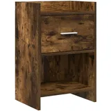 vidaXL Nachtschrank Geräucherte Eiche 40 x 30 x 60 cm Braun