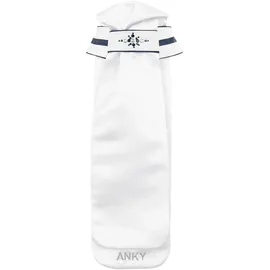 ANKY Plastron Damen Stone-DeLuxe Navy/White M