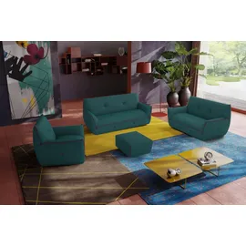 Egoitaliano Sessel Yuki Mikrofaser 94 x 85 x 90 cm Grün