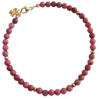 Gemshine Armband 'Edelsteine' Armbänder & Armreife Hellbraun Damen