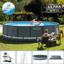 Intex Ultra XTR Frame Pool Set 488 x 122 cm inkl. Sandfilteranlage 26326GN
