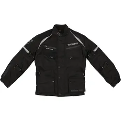 Modeka Tourex II Kinder Motorrad Textiljacke, schwarz, Größe S 152