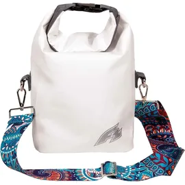 F2 Tasche Kauai - wasserdichte Schultertasche 10 L Weiss 2024/25