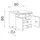 Flex-Well Unterschrank Florenz 80 x 86 x 60 cm Weiß