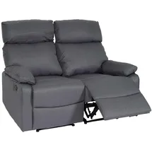 MCW Kinosessel 134 x 105 x 170 cm grau 2 St.