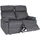 MCW Kinosessel 134 x 105 x 170 cm grau 2 St.