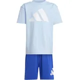 adidas Essentials Set Kinder JC9724 - glow blue/white,