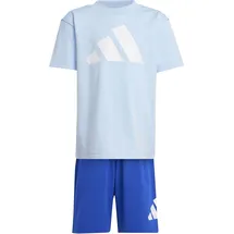 adidas Essentials Set Kinder JC9724 - glow blue/white,