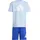 adidas Essentials Set Kinder JC9724 - glow blue/white,
