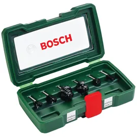 Bosch Fräser Set 6tlg. Ø-Schaft 6 mm