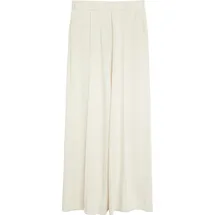 Comma, Fließende Wide-Leg-Hose Beige 38