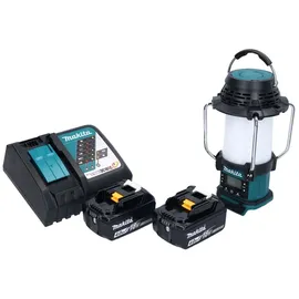 Makita DMR055 mit Laterne + 2 x 4,0 Ah Akku + Ladegerät