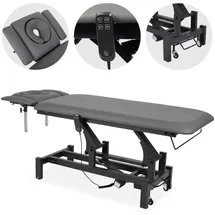 Habys Massageliege Elektrisch mit 4-Segmente, 192x68cm, Grau, Fortis 4Ergo