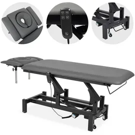 Habys Massageliege Elektrisch mit 4-Segmente, 192x68cm, Grau, Fortis 4Ergo