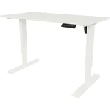 BISLEY Schreibtisch E-StarterTech Weiß