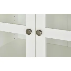 Finori Vitrine Laurito 80 x 45 x 200 cm Weiß