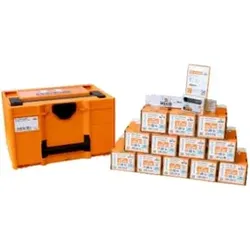 HECO Aktionskoffer "Schreiner", HT-plus Senkkopfschraubensortiment für Schreiner, 4.900 Schrauben mit Zubehör, in Systainer3 M237
