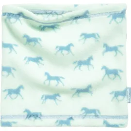 Playshoes Schal "Fleece-Schlauchschal Pferde" in Türkis | Gr.: onesize