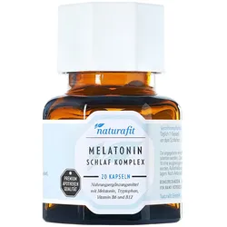 Naturafit Melatonin Schlaf Komplex Kapseln