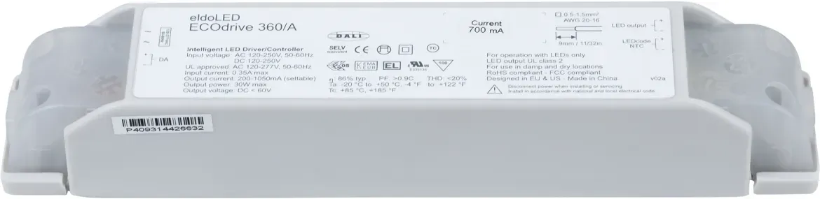 EldoLED ECOdrive AC 30 W Constant Current eldoLED ECO360A DALI 1 Ausgang