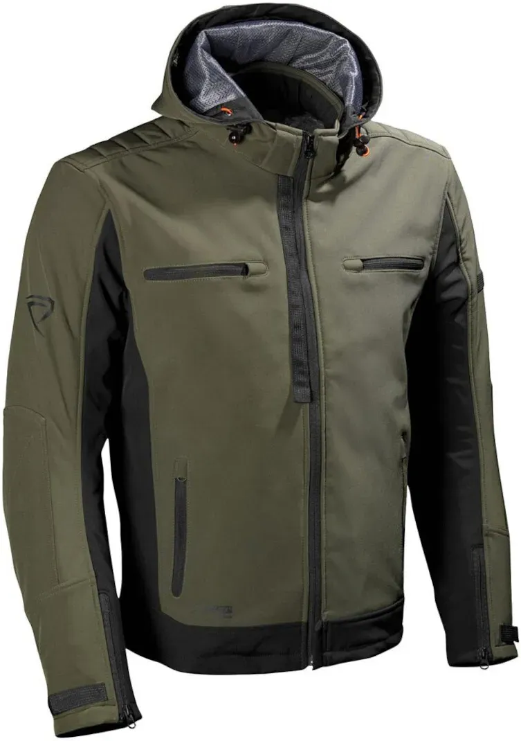 DIFI Jamie 2 Aerotex Urban wasserdichte Motorrad Textiljacke, schwarz-grün, Größe 3XL für Männer