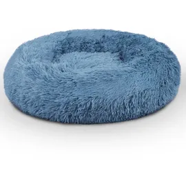 BestLivings Haustierbett Fluffy Ø50cm Türkis Hundekissen Öko-Tex Hundebett Katzenbett