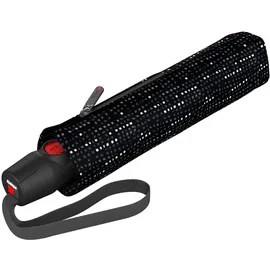 Knirps Regenschirm T.200 Medium Duomatic Domino Black