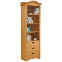 otto home Regal Konrad 73 x 207 x 38 cm Kiefer massiv beige