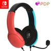 LVL40 Wired Stereo Gaming Headset für Nintendo Switch blau/rot