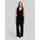 Tom Tailor Regular Fit Jumpsuit aus Samt, Black, XL