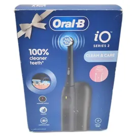 Oral-B iO Series 2 Night Black Special Edition + Reiseetui + Aufsteckbürstenhalter