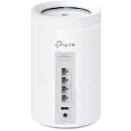 TP-Link Deco BE65 Wi-Fi 7 Mesh WLAN Set (2er-Pack), BE9300 Tri-Band Router und Repeater (6 GHz, 2.5 Gbit/s Ethernet Port, 9 Gbps WLAN Geschwindigkeit, WPA3, 320 MHz Kanäle)