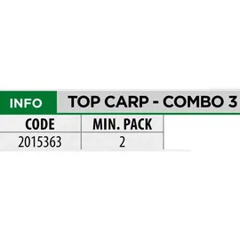 Lineaeffe Top Carp 3er Set Länge 3,60m Wurfgewicht 2,75lbs