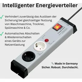 EHMANN 100063 Spezial Energieverteiler, silber-schwarz