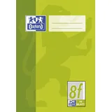 Oxford Schulheft A5 Lineatur 8f 16 Blatt